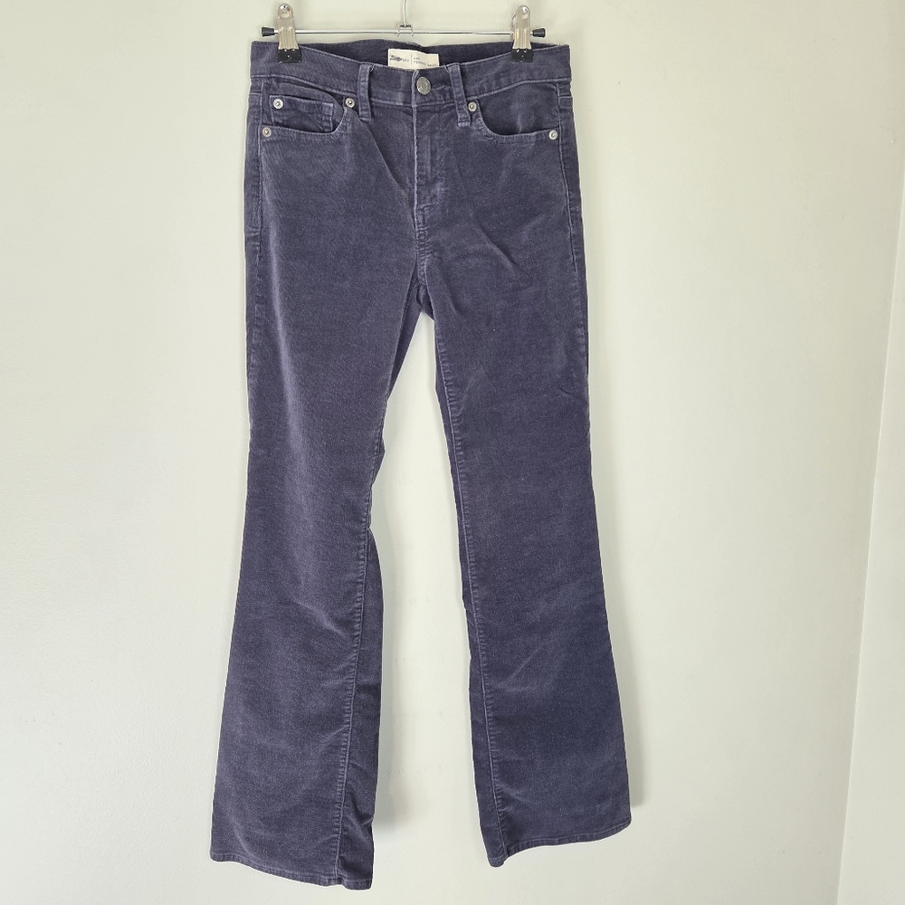 Gap Gray Perfect Boot Cordoroy Pants